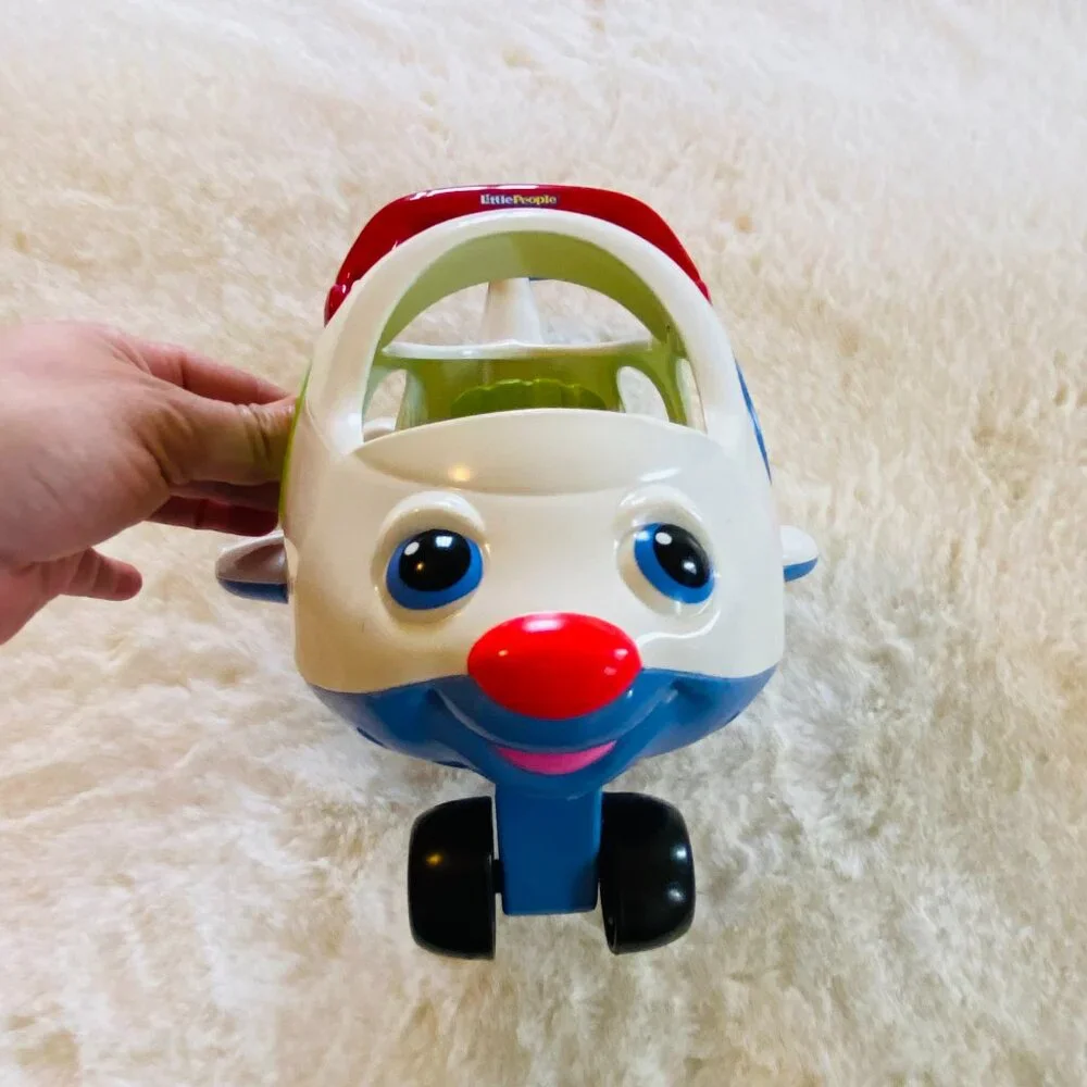 Fisher Price Little People Lil Movers Airplane Jet Plane Music Lights Accessory